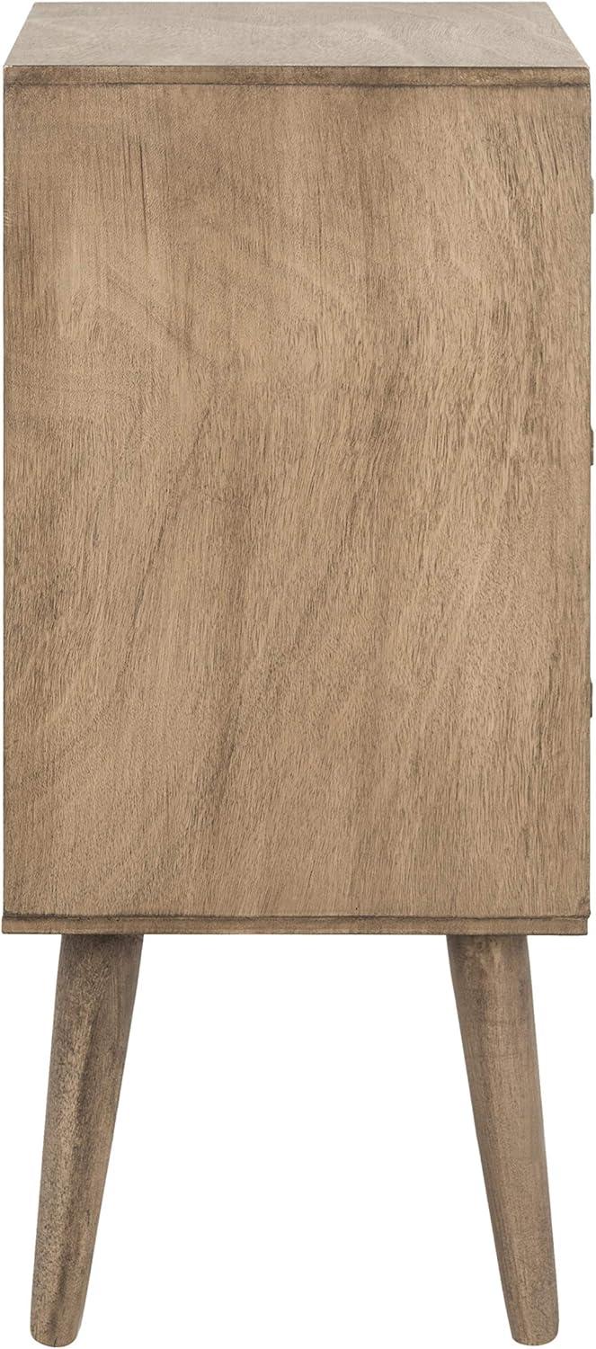 image:imageSafavieh Home Pomona Modern Black 3drawer ChestChocolate