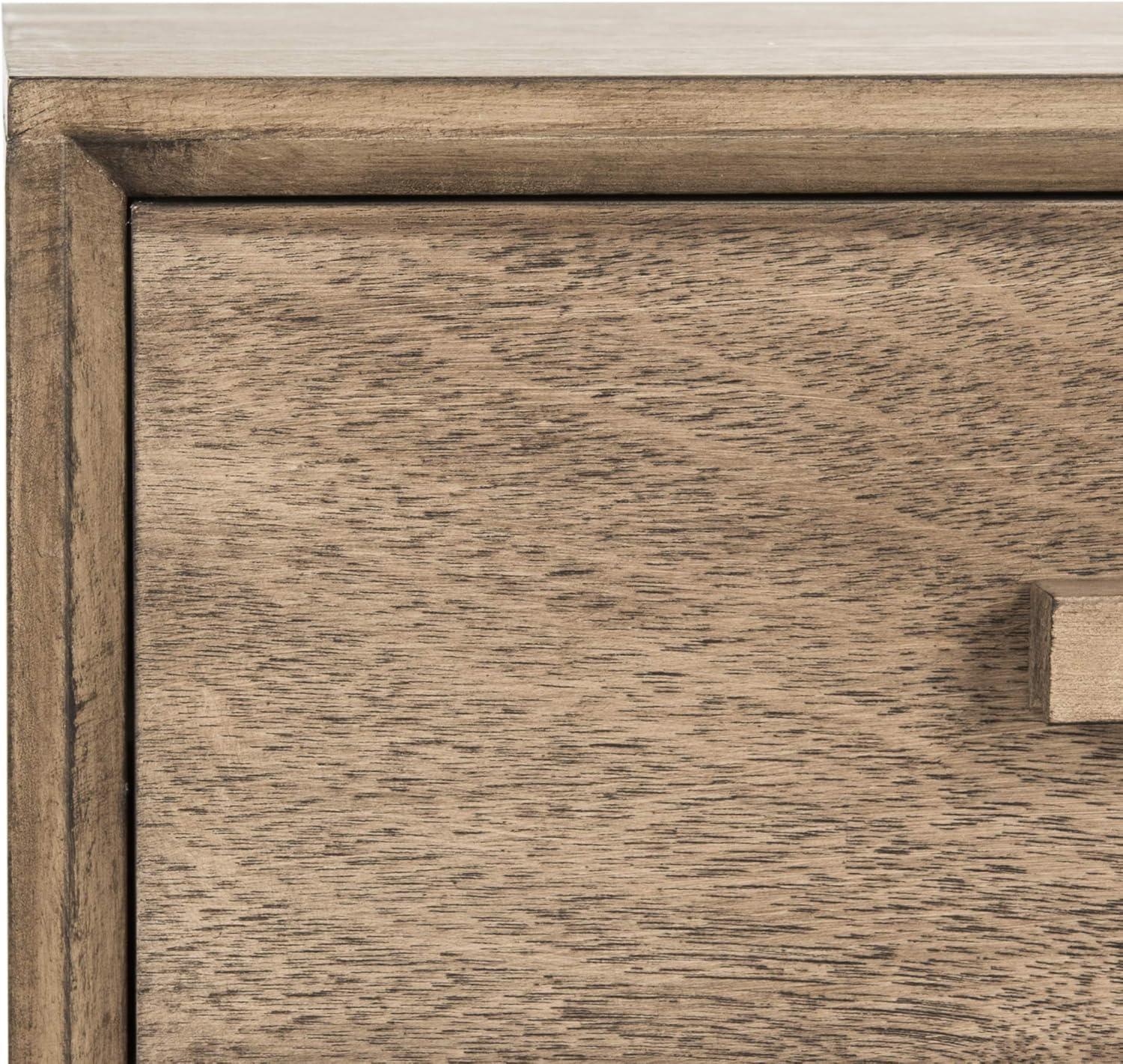 image:imageSafavieh Home Pomona Modern Black 3drawer ChestChocolate