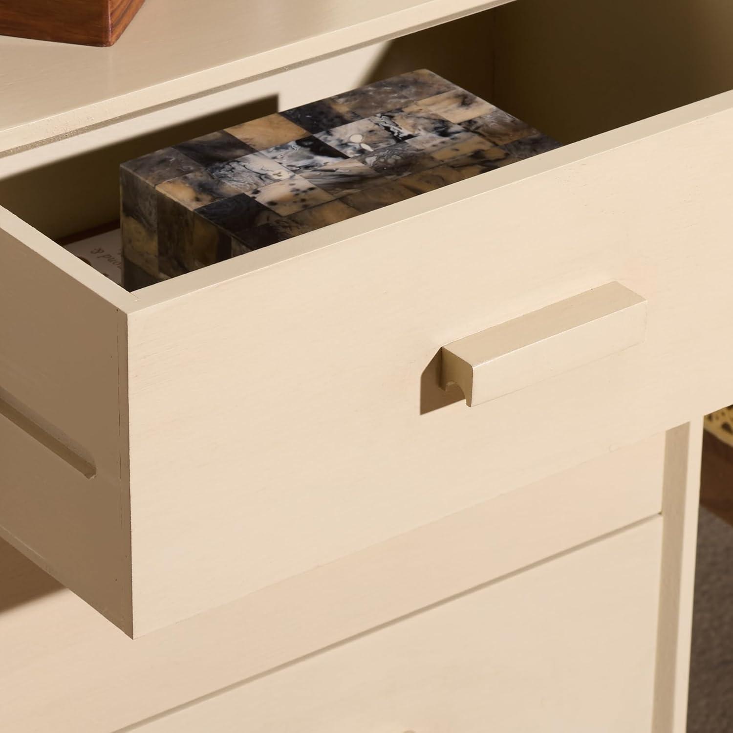 image:imageSafavieh Home Pomona Modern Black 3drawer ChestSand