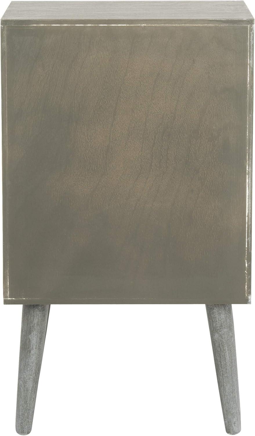 image:imageSafavieh Home Pomona Modern Black 3drawer ChestSlate Grey