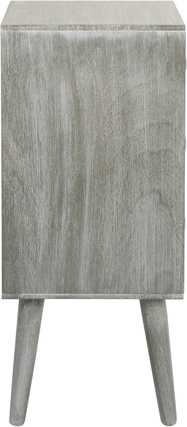 image:imageSafavieh Home Pomona Modern Black 3drawer ChestSlate Grey