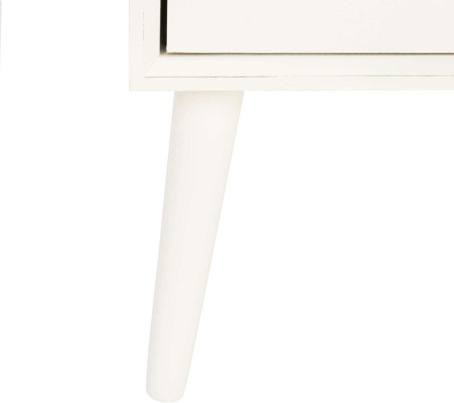 image:imageSafavieh Home Pomona Modern Black 3drawer ChestVintage White