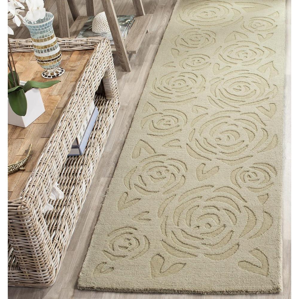image:imageMartha Stewart x SAFAVIEH Area Rug Collection 4 x 6 Saguaro Handmade Wool Ideal for Living Room Foyer Bedroom Accent Space MSR4618DSaguaro