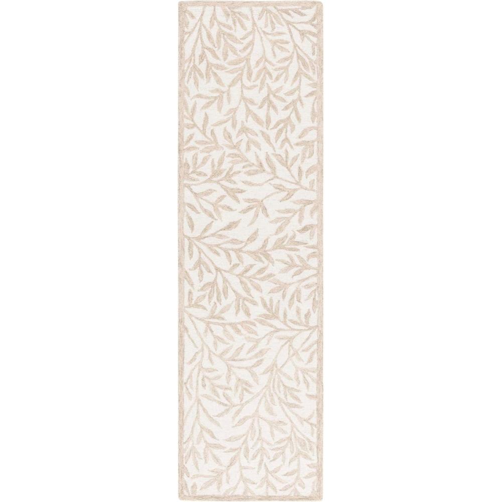 image:imageMartha Stewart x SAFAVIEH Area Rug Collection 5 x 8 Grey amp Ivory Handmade Wool Ideal for Living Room Bedroom Office Dining Space MSR3527FIvoryBeige
