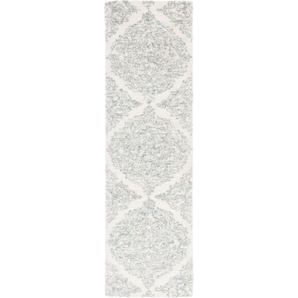image:imageMartha Stewart x SAFAVIEH Area Rug Collection 8 x 10 Ivory amp Beige Handmade Wool Ideal for Living Room Bedroom Office Dining Space MSR3376BIvoryBlue
