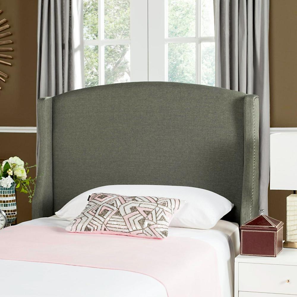 image:imageSAFAVIEH Headboard Collection Austin Headboard Queen Light GreyGray