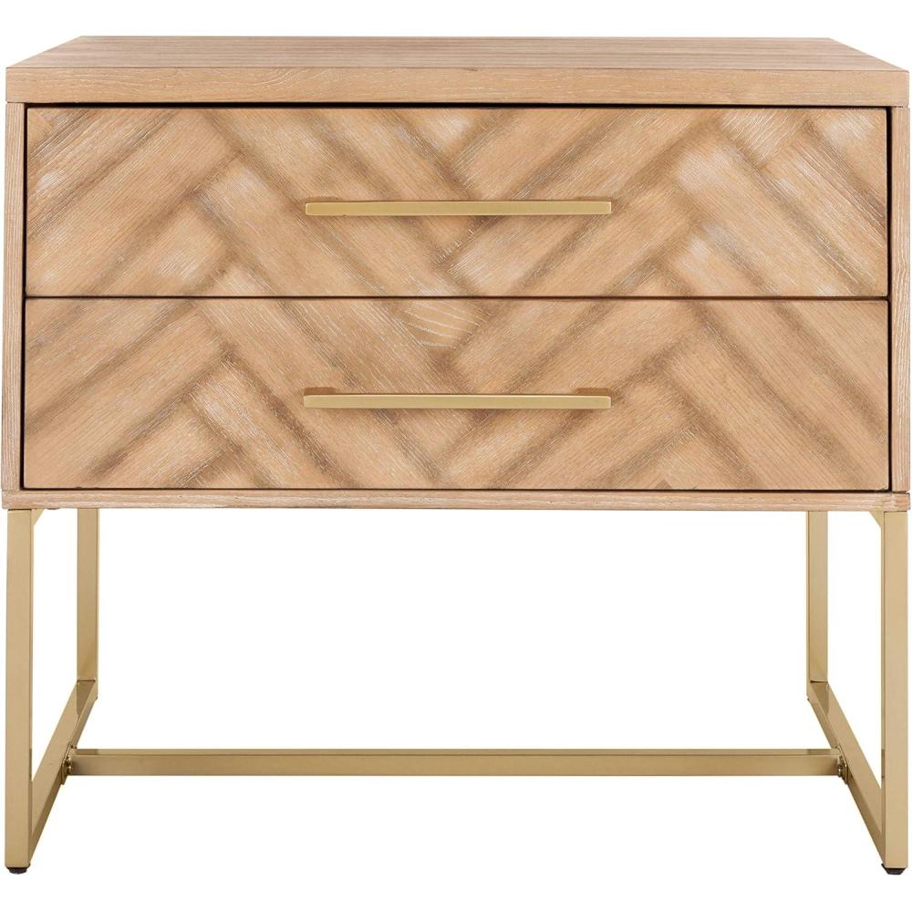 image:imageSAFAVIEH Home Collection Estelle Nightstand 0 OakOak