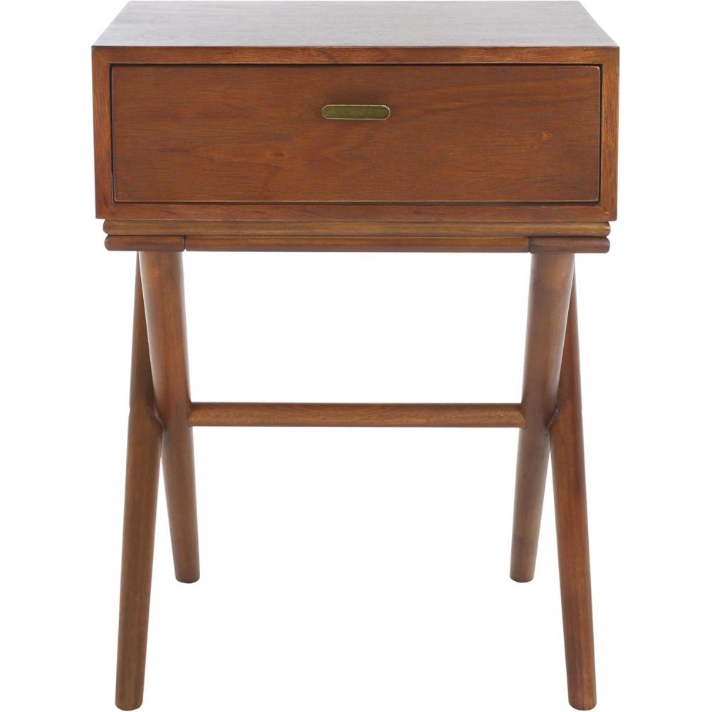 image:imageSAFAVIEH Home Collection Sixtine Natural 1Drawer Nightstand