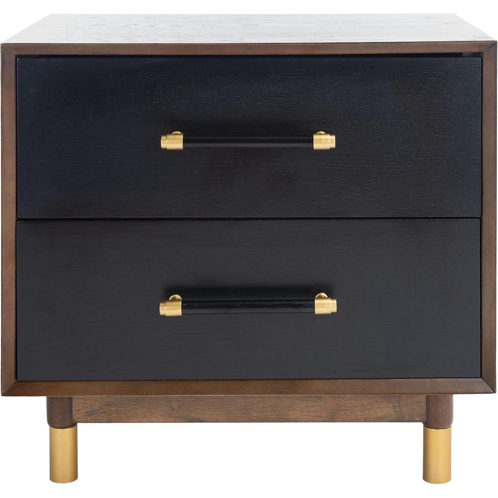 image:imageSafavieh Home Collection NST6402 1 WalnutWhiteWalnutBlack