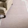 Martha Stewart SAFAVIEH x Collection Area Rug – 5′ x 8′, Light Grey & Ivory, Handmade Wool, Ideal for Living Room, Bedroom, Dining Space (MSR4626F)(Light Grey/Ivory)