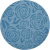 Martha Stewart x SAFAVIEH Area Rug Collection – 4′ x 6′, Saguaro, Handmade Wool, Ideal for Living Room, Foyer, Bedroom, Accent Space (MSR4618D)(Thistle Blue)