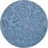 Martha Stewart x SAFAVIEH Area Rug Collection – 4′ x 6′, Saguaro, Handmade Wool, Ideal for Living Room, Foyer, Bedroom, Accent Space (MSR4618D)(Thistle Blue)
