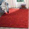 Martha Stewart x SAFAVIEH Area Rug Collection – 4′ x 6′, Saguaro, Handmade Wool, Ideal for Living Room, Foyer, Bedroom, Accent Space (MSR4618D)(Vermillion)