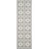 Martha Stewart x SAFAVIEH Area Rug Collection – 5′ x 8′, Geyser Blue, Handmade Wool & Silk, Ideal for Living Room, Bedroom, Office, Dining Space (MSR1151B)(Cement Gray)