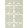 Martha Stewart x SAFAVIEH Area Rug Collection – 5′ x 8′, Geyser Blue, Handmade Wool & Silk, Ideal for Living Room, Bedroom, Office, Dining Space (MSR1151B)(Fennel Seed Green)