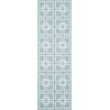 Martha Stewart x SAFAVIEH Area Rug Collection – 5′ x 8′, Geyser Blue, Handmade Wool & Silk, Ideal for Living Room, Bedroom, Office, Dining Space (MSR1151B)(Geyser Blue)