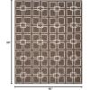 Martha Stewart x SAFAVIEH Area Rug Collection – 5′ x 8′, Geyser Blue, Handmade Wool & Silk, Ideal for Living Room, Bedroom, Office, Dining Space (MSR1151B)(Tilled Soil Brown)