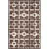 Martha Stewart x SAFAVIEH Area Rug Collection – 5′ x 8′, Geyser Blue, Handmade Wool & Silk, Ideal for Living Room, Bedroom, Office, Dining Space (MSR1151B)(Tilled Soil Brown)