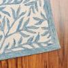 Martha Stewart x SAFAVIEH Area Rug Collection – 5′ x 8′, Grey & Ivory, Handmade Wool, Ideal for Living Room, Bedroom, Office, Dining Space (MSR3527F)(Ivory/Blue)