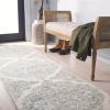 Martha Stewart x SAFAVIEH Area Rug Collection – 8′ x 10′, Ivory & Beige, Handmade Wool, Ideal for Living Room, Bedroom, Office, Dining Space (MSR3376B)(Ivory/Blue)