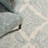 Martha Stewart x SAFAVIEH Area Rug Collection – 8′ x 10′, Ivory & Beige, Handmade Wool, Ideal for Living Room, Bedroom, Office, Dining Space (MSR3376B)(Ivory/Blue)