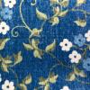 Martha Stewart x SAFAVIEH Machine Washable Area Rug Collection – 5′ x 8′, Rust & Gold, Slip Resistant & Easy Cleaning, Ideal for Ideal for Living Room, Bedroom, Dining Space (MSRW195Q)(Dark Blue/Light Blue)