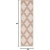 Martha Stewart x SAFAVIEH Outdoor Area Rug Collection – 9′ x 12′, Beige & Brown, Weather Resistant & Washable, Ideal for Patio, Backyard, Mudroom, Deck, Dining Space (MSRO226B)(Beige/Brown)