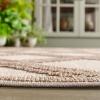 Martha Stewart x SAFAVIEH Outdoor Area Rug Collection – 9′ x 12′, Beige & Brown, Weather Resistant & Washable, Ideal for Patio, Backyard, Mudroom, Deck, Dining Space (MSRO226B)(Beige/Brown)