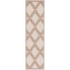Martha Stewart x SAFAVIEH Outdoor Area Rug Collection – 9′ x 12′, Beige & Brown, Weather Resistant & Washable, Ideal for Patio, Backyard, Mudroom, Deck, Dining Space (MSRO226B)(Beige/Brown)