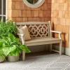 Martha Stewart x SAFAVIEH Outdoor Area Rug Collection – 9′ x 12′, Beige & Brown, Weather Resistant & Washable, Ideal for Patio, Backyard, Mudroom, Deck, Dining Space (MSRO226B)(Grey/Light Grey)