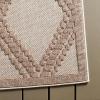 Martha Stewart x SAFAVIEH Outdoor Area Rug Collection – 9′ x 12′, Beige & Brown, Weather Resistant & Washable, Ideal for Patio, Backyard, Mudroom, Deck, Dining Space (MSRO226B)(Beige/Brown)