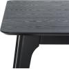 SAFAVIEH Couture Collection – Madina Walnut Rectangle Wood Dining Table, Mid-Century Modern Design, Seats up to 6 (SFV6707A)(Black)