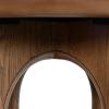 SAFAVIEH Couture Collection – Olivetta Oak Round Wood Dining Table, Classic Design, Seats up to 4 (SFV2201A)(Medium Oak)
