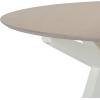 SAFAVIEH Couture Collection – Rhonda Walnut & Black Round Wood Dining Table, Modern Two-Tone Design (SFV6709B)(White Washed/White)