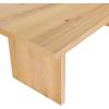 SAFAVIEH Couture Collection – Shelbee Natural Cerused Oak Rectangular Wood Dining Table, Modern Design, Seats up to 6 (SFV4267A)(Natural Cerused Oak)