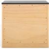 SAFAVIEH Couture Collection Abbianna Natural/Black Marble Top 2-Drawer Accent Table Nightstand (Fully Assembled)