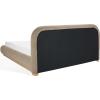 SAFAVIEH Couture Collection Jennabryanna Light Brown/Natural Boucle King Size Bed(Light Brown/Natural)