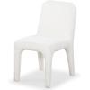 SAFAVIEH Couture Collection Maricelle White Boucle/Black Dining Chair Set of 2 (Fully Assembled)(Ivory)