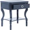 SAFAVIEH FOX6275D Night Stand, 0, Navy(Navy)