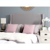 SAFAVIEH Headboard Collection Austin Headboard, Queen, Light Grey(Buckwheat)