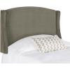 SAFAVIEH Headboard Collection Austin Headboard, Queen, Light Grey(Pewter)