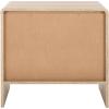 SAFAVIEH Home Collection – Arsenio 1-Drawer 1-Shelf Nightstand Table, Light Cream Modern Bedside Storage (NST3100C)(Light Cream)