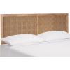 SAFAVIEH Home Collection Halvor Rattan Queen Size Headboard Light Brown Frame & Natural Brown(Natural)