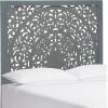 SAFAVIEH Home Collection Remedy Boho Grey Walnut Full Size Headboard(Grey Walnut)