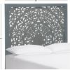 SAFAVIEH Home Collection Remedy Boho Grey Walnut Full Size Headboard(Grey Walnut)