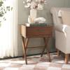 SAFAVIEH Home Collection Sixtine Natural 1-Drawer Nightstand