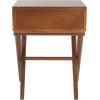 SAFAVIEH Home Collection Sixtine Natural 1-Drawer Nightstand