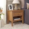 SAFAVIEH Home Collection Sondra Distressed Black/Gold 2-Drawer Nightstand(Oak/Gold)
