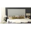 SAFAVIEH Home Collection Sydney Blue/White Queen Size Headboard(Grey / White)
