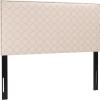SAFAVIEH Home Collection Sydney Blue/White Queen Size Headboard(Pink / Beige)